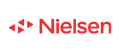 Logo firmy Nielsen. To globalny lider w dziedzinie pomiaru widowni, danych i analityki, kształtujący przyszłość mediów w Polsce.